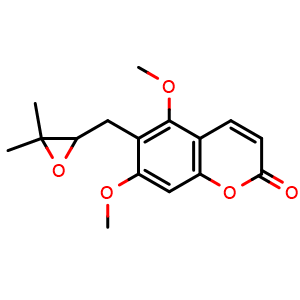 Chemical structure of Aculeatin , CAS 77636-05-6, AChemBlock AD274619