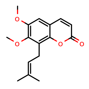 Chemical structure of O-Methylcedrelopsin , CAS 72916-61-1, AChemBlock AD274620