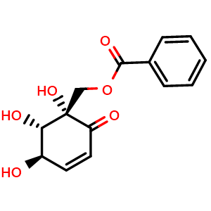 Chemical structure of 3-O-Debenzoylzeylenone , CAS 1800008-77-8, AChemBlock AD274631