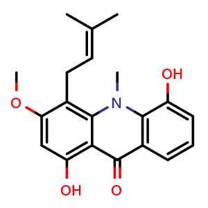 Chemical structure of Glycocitrine I , CAS 82354-36-7, AChemBlock AD274639