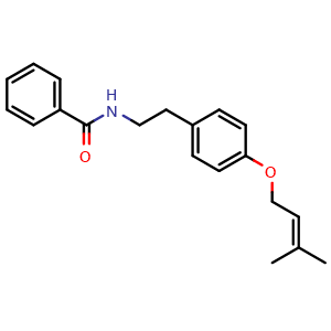 Chemical structure of Hortiamide , CAS 106055-13-4, AChemBlock AD274644