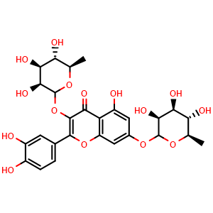 Quercetin 3,7-di-O-rhamnoside