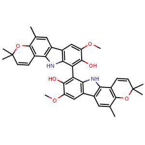 Chemical structure of 8,8''-Biskoenigine , CAS 477890-82-7, AChemBlock AD274660