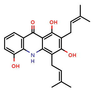 Chemical structure of Atalaphylline , CAS 28233-35-4, AChemBlock AD274662