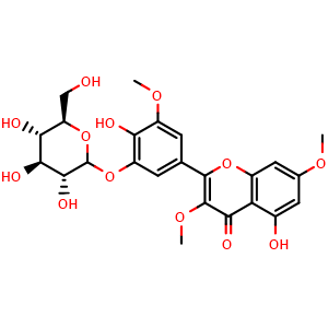 Myricetin 3,7,3'-trimethyl ether 5'-O-glucoside