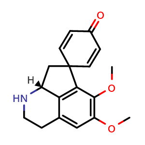 Chemical structure of Stepharine , CAS 2810-21-1, AChemBlock AD274698