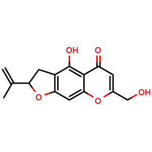 Chemical structure of Umtatin , CAS 17398-06-0, AChemBlock AD274708
