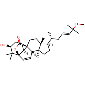 Chemical structure of 25-O-Methylkaravilagenin D , CAS 1363422-85-8, AChemBlock AD274709