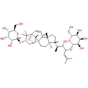 Chemical structure of Karaviloside X , CAS 934739-34-1, AChemBlock AD274714