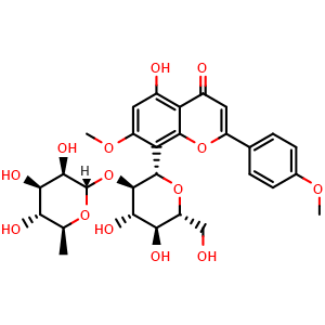 7,4'-Di-O-methylvitexin 2''-O-rhamnoside