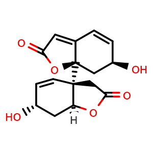 Chemical structure of Glochidiolide , CAS 213528-23-5, AChemBlock AD274720