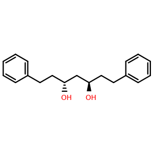 Chemical structure of (+)-Yashabushidiol B , CAS 103729-38-0, AChemBlock AD274726