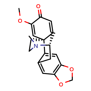 Chemical structure of Amurine , CAS 4984-99-0, AChemBlock AD274728