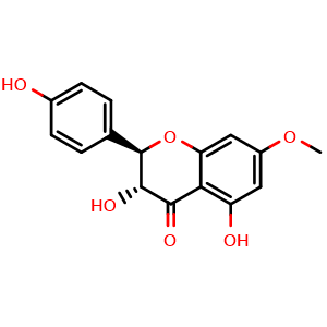 (2R,3R)-3,5-diHydroxy-2-(4-hydroxyphenyl)-7-methoxychroman-4-one