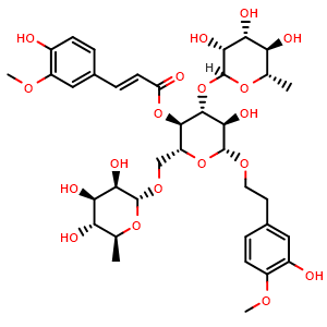 Chemical structure of Ferruginoside C , CAS 213991-03-8, AChemBlock AD274757