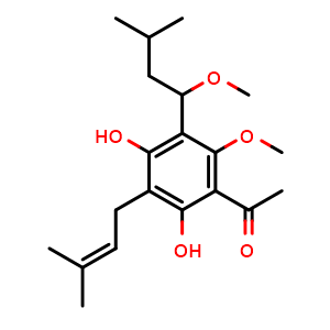 Chemical structure of Acronyculatin Q , CAS 2287183-54-2, AChemBlock AD274765