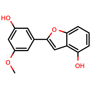 Chemical structure of Gnetifolin M , CAS 439900-84-2, AChemBlock AD274768