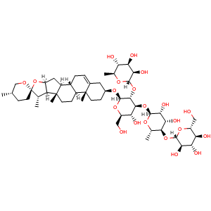 Chemical structure of 27-Epichantrieroside A , CAS 290809-72-2, AChemBlock AD274778