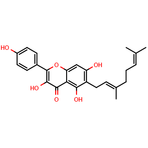 Chemical structure of Macarangin , CAS 129385-65-5, AChemBlock AD274785