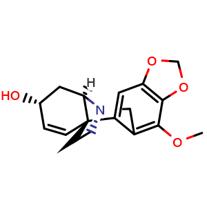 Chemical structure of Powelline , CAS 7363-25-9, AChemBlock AD274788