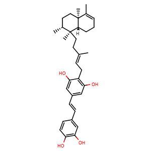 Chemical structure of Denticulatain B , CAS 1842404-33-4, AChemBlock AD274791
