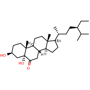 3beta,5-Dihydroxy-5alpha-stigmastan-6-one