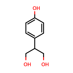 2-(4-Hydroxyphenyl)propane-1,3-diol