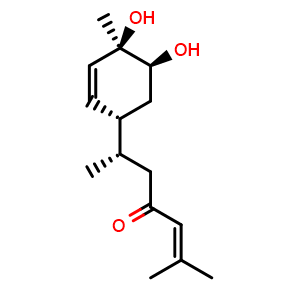 Chemical structure of Bisacurone A , CAS 127214-84-0, AChemBlock AD274809
