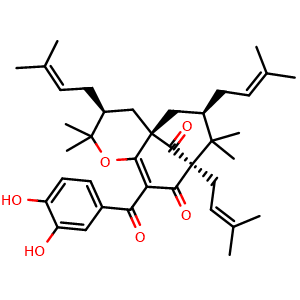 Chemical structure of Isogarcinol , CAS 71117-97-0, AChemBlock AD274820