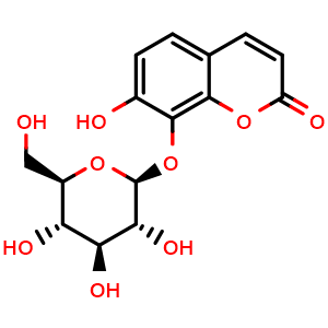 Daphnetin 8-O-glucoside