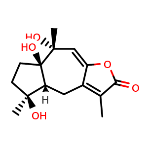 Chemical structure of Zedoalactone B , CAS 170384-81-3, AChemBlock AD274833