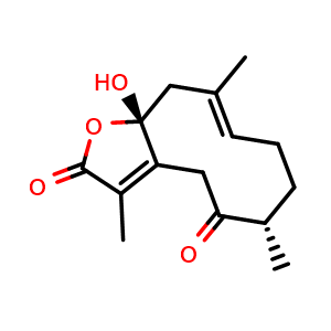 Chemical structure of Curdionolide A , CAS 1190225-67-2, AChemBlock AD274848