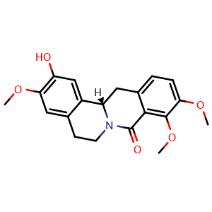 Chemical structure of 8-Oxoisocorypalmine , CAS 142808-34-2, AChemBlock AD274855