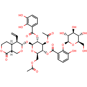 Chemical structure of Isomacrophylloside , CAS 209523-03-5, AChemBlock AD274858
