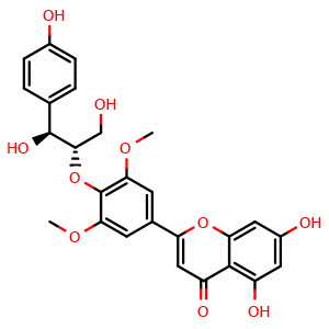 Chemical structure of Calquiquelignan E , CAS 1292294-31-5, AChemBlock AD274867