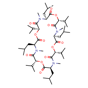 Chemical structure of Bassianolide , CAS 64763-82-2, AChemBlock AD274871