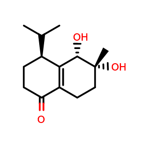 Chemical structure of Oxyphyllenodiol A , CAS 363610-30-4, AChemBlock AD274903