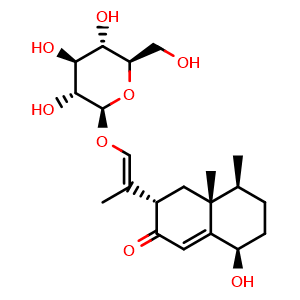 1beta,12-Dihydroxy-7betaH- eremophila-9,11-dien-8-one 12-O-glucoside