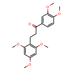Chemical structure of Taccabulin A methyl ether , CAS 42924-06-1, AChemBlock AD274936