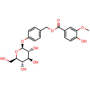 Chemical structure of Amburoside B , CAS 221011-65-0, AChemBlock AD274953