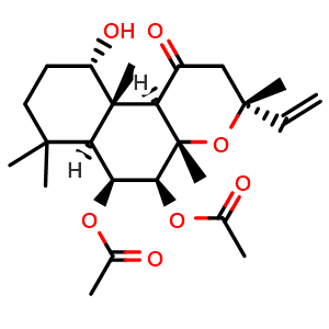 Chemical structure of Forskolin G , CAS 473981-11-2, AChemBlock AD274962