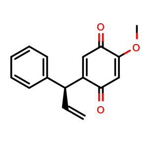 Chemical structure of (S)-4-Methoxydalbergione , CAS 2543-95-5, AChemBlock AD274964