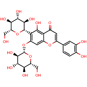 Chemical structure of Lutonarin , CAS 35450-86-3, AChemBlock AD274965