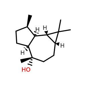 Chemical structure of Viridiflorol , CAS 552-02-3, AChemBlock AD274966