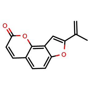 Chemical structure of Oroselone , CAS 1760-27-6, AChemBlock AD274973