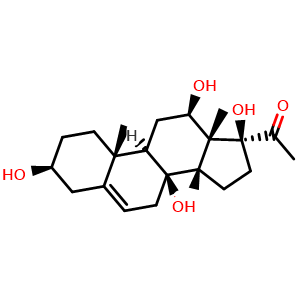 Chemical structure of Deacylmetaplexigenin , CAS 3513-04-0, AChemBlock AD274987