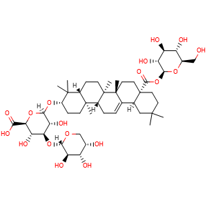 Chemical structure of Momordin II , CAS 95851-41-5, AChemBlock AD274998