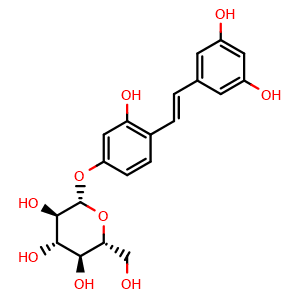 Oxyresveratrol 4'-O-beta-D-glucopyranoside