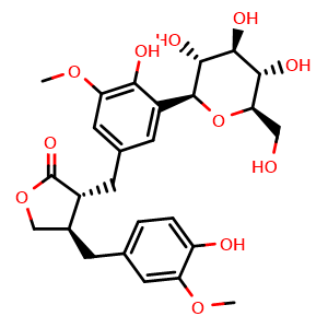 Chemical structure of Trachelosiaside , CAS 106647-12-5, AChemBlock AD275021