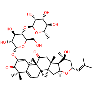Chemical structure of Deoxocucurbitoside B , CAS 101021-06-1, AChemBlock AD275047